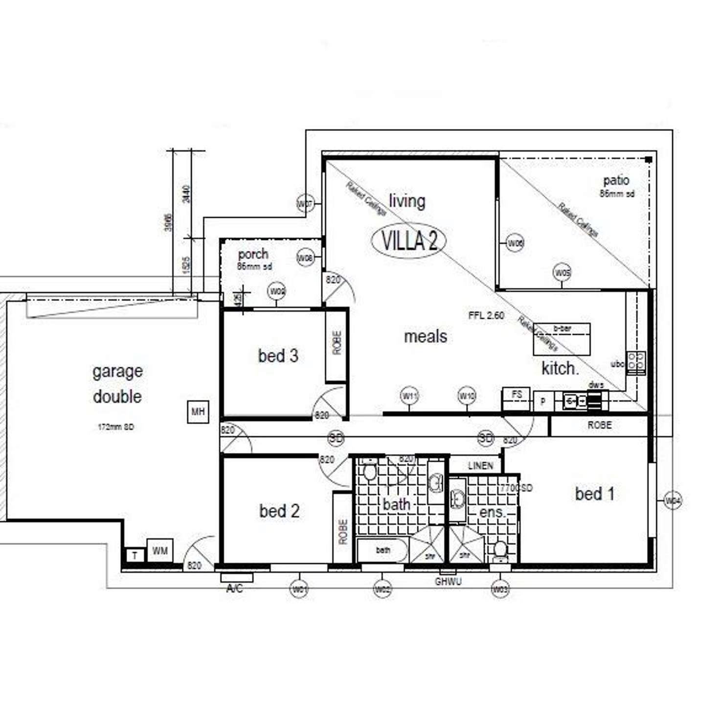 Floorplan of Homely villa listing, 2/4 Telopea Street, Booker Bay NSW 2257