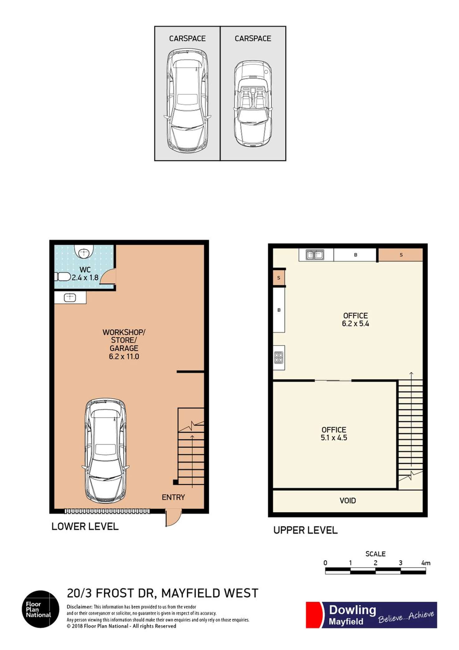 Floorplan of Homely other listing, 20/3 Frost Drive, Mayfield West NSW 2304