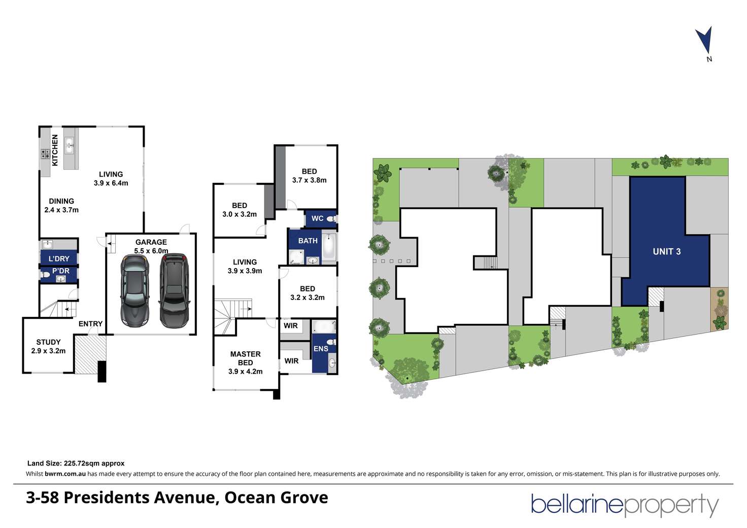 Floorplan of Homely townhouse listing, 26A Epworth Street, Ocean Grove VIC 3226