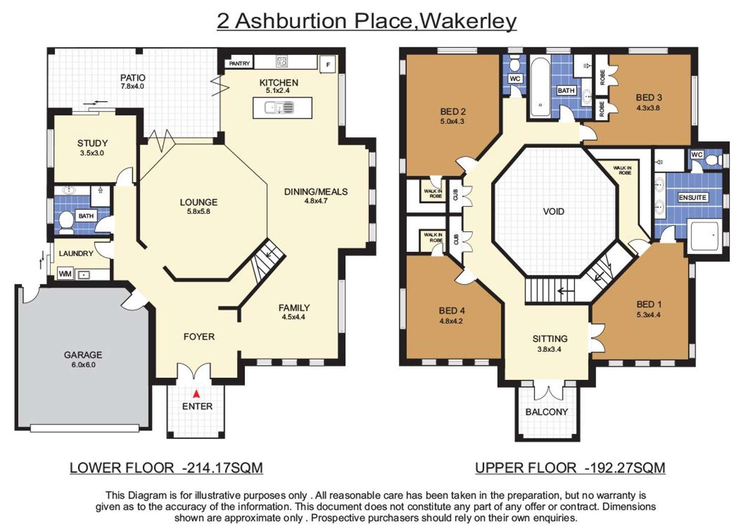 Floorplan of Homely house listing, 2 Ashburton Place, Wakerley QLD 4154