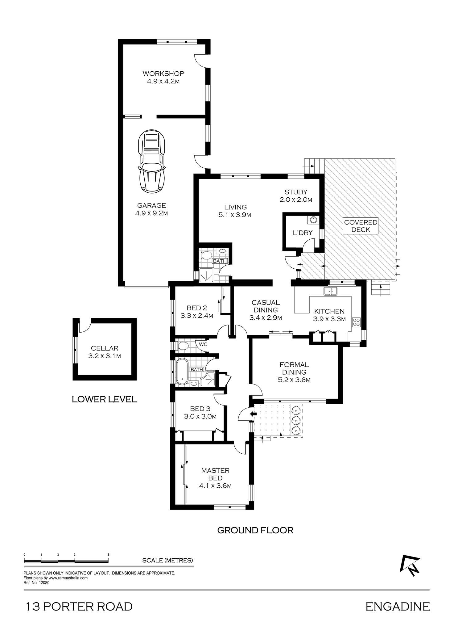 Floorplan of Homely house listing, 13 Porter Road, Engadine NSW 2233