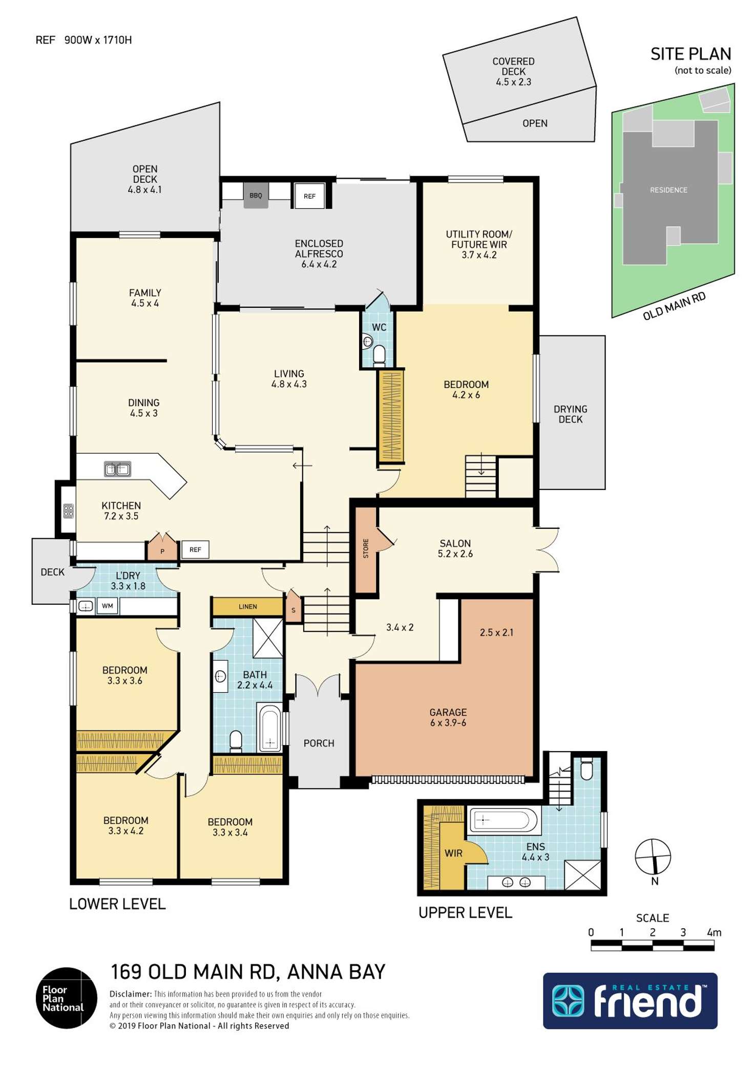 Floorplan of Homely house listing, 169 Old Main Road, Anna Bay NSW 2316