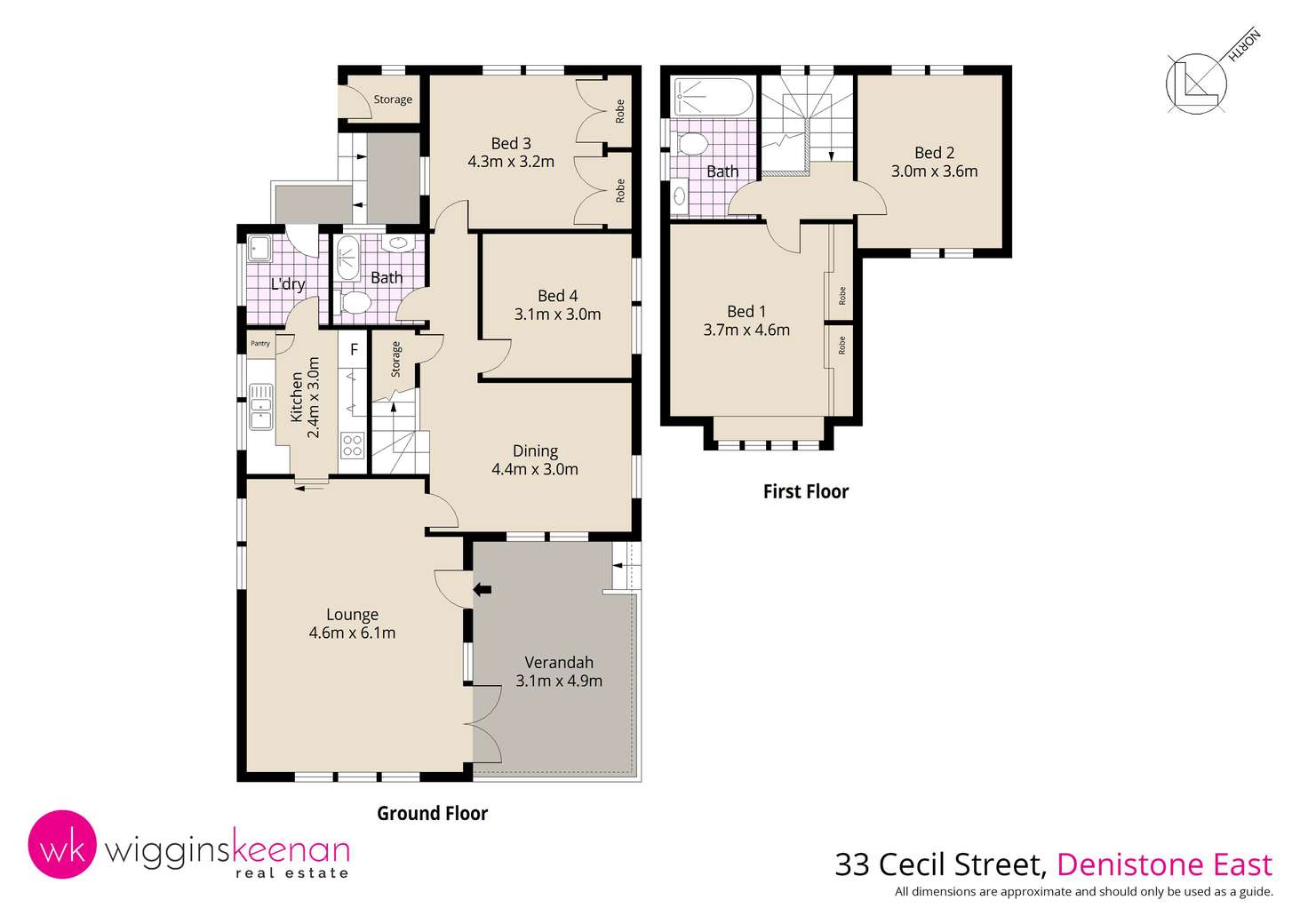 Floorplan of Homely house listing, 33 Cecil Street, Denistone East NSW 2112