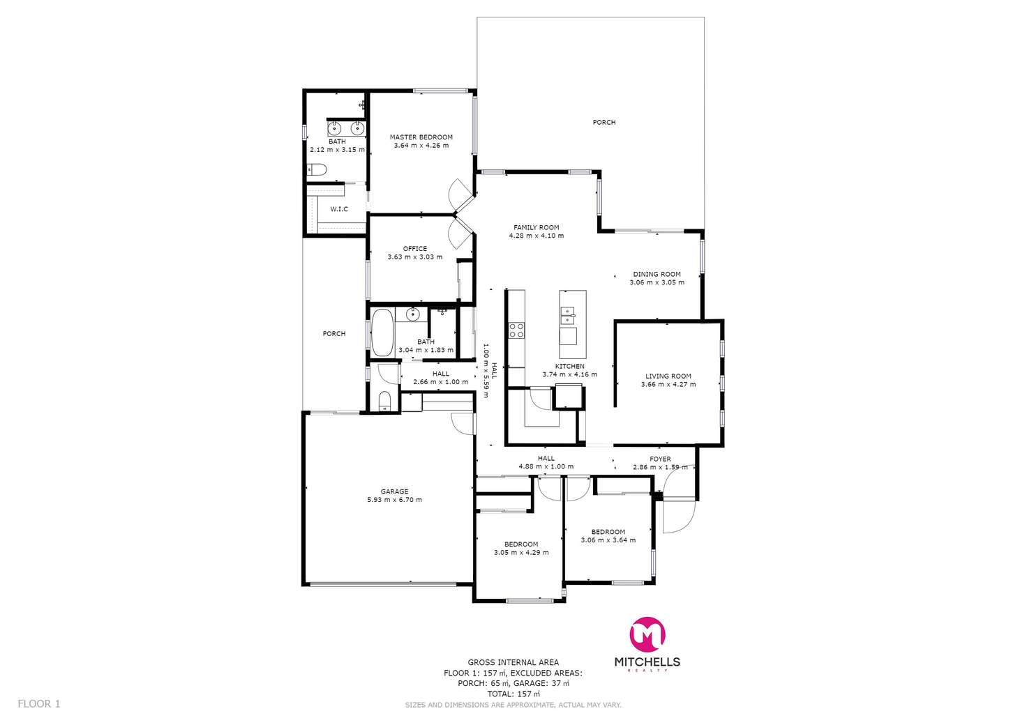 Floorplan of Homely house listing, 7 Morgan Circuit, Urraween QLD 4655