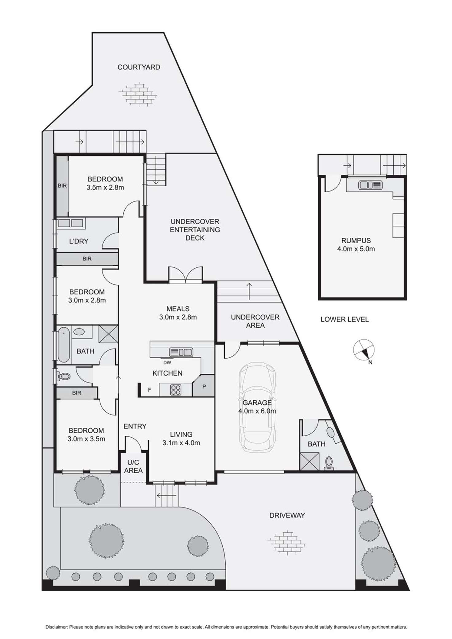 Floorplan of Homely unit listing, 19 McKenna Street, Avondale Heights VIC 3034