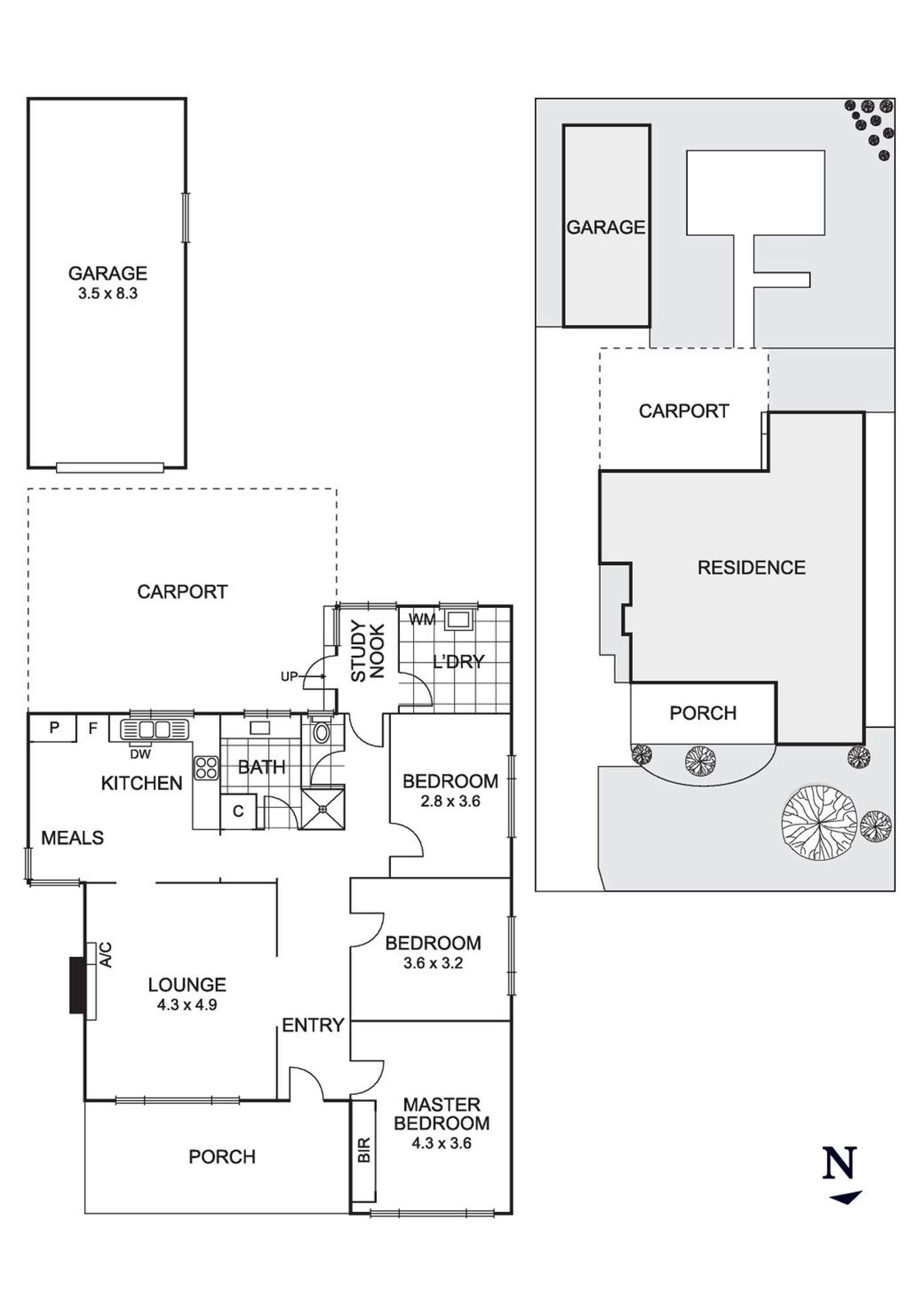 Floorplan of Homely house listing, 29 Wattle Road, Maidstone VIC 3012