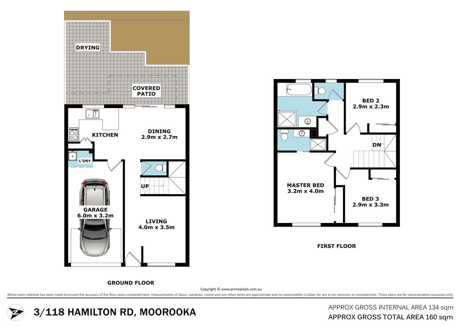 Floorplan of Homely townhouse listing, 3/118 Hamilton Road, Moorooka QLD 4105