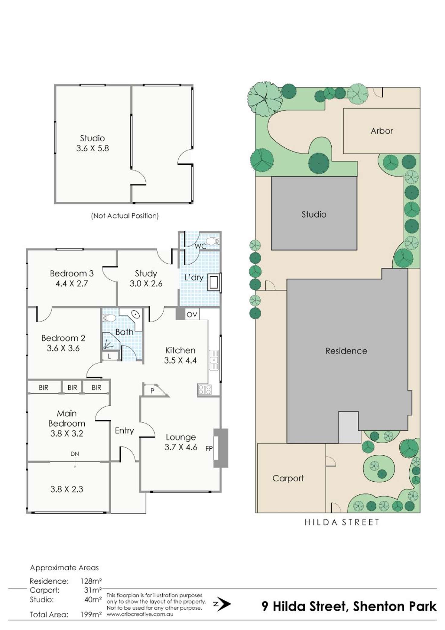 Floorplan of Homely house listing, 9 Hilda Street, Shenton Park WA 6008