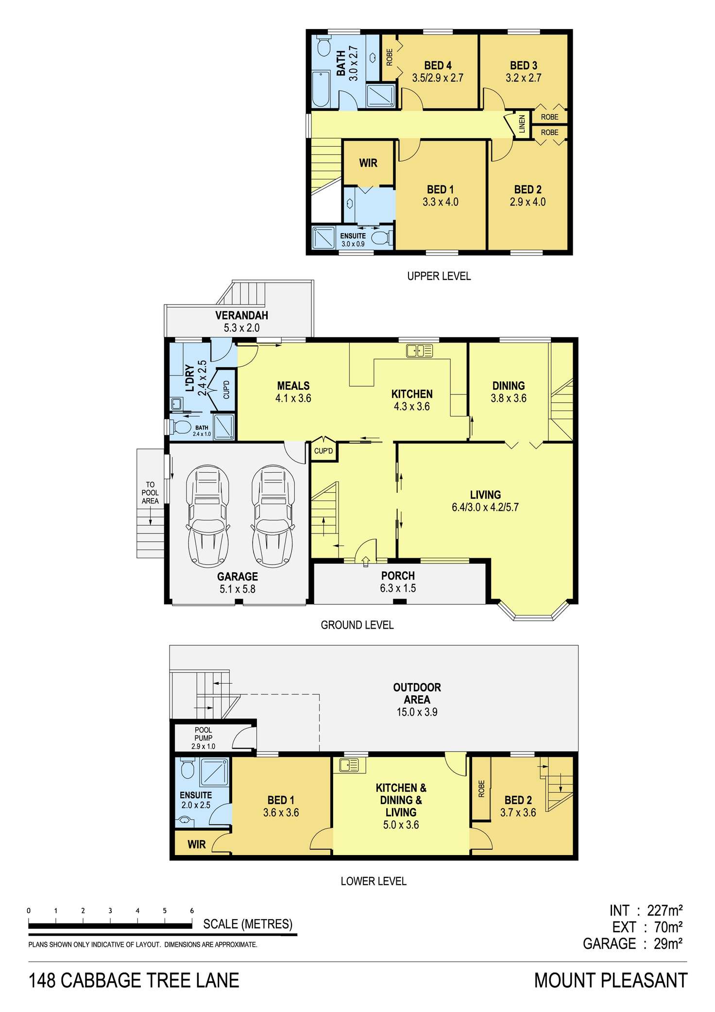Floorplan of Homely house listing, 148 Cabbage Tree Lane, Mount Pleasant NSW 2519