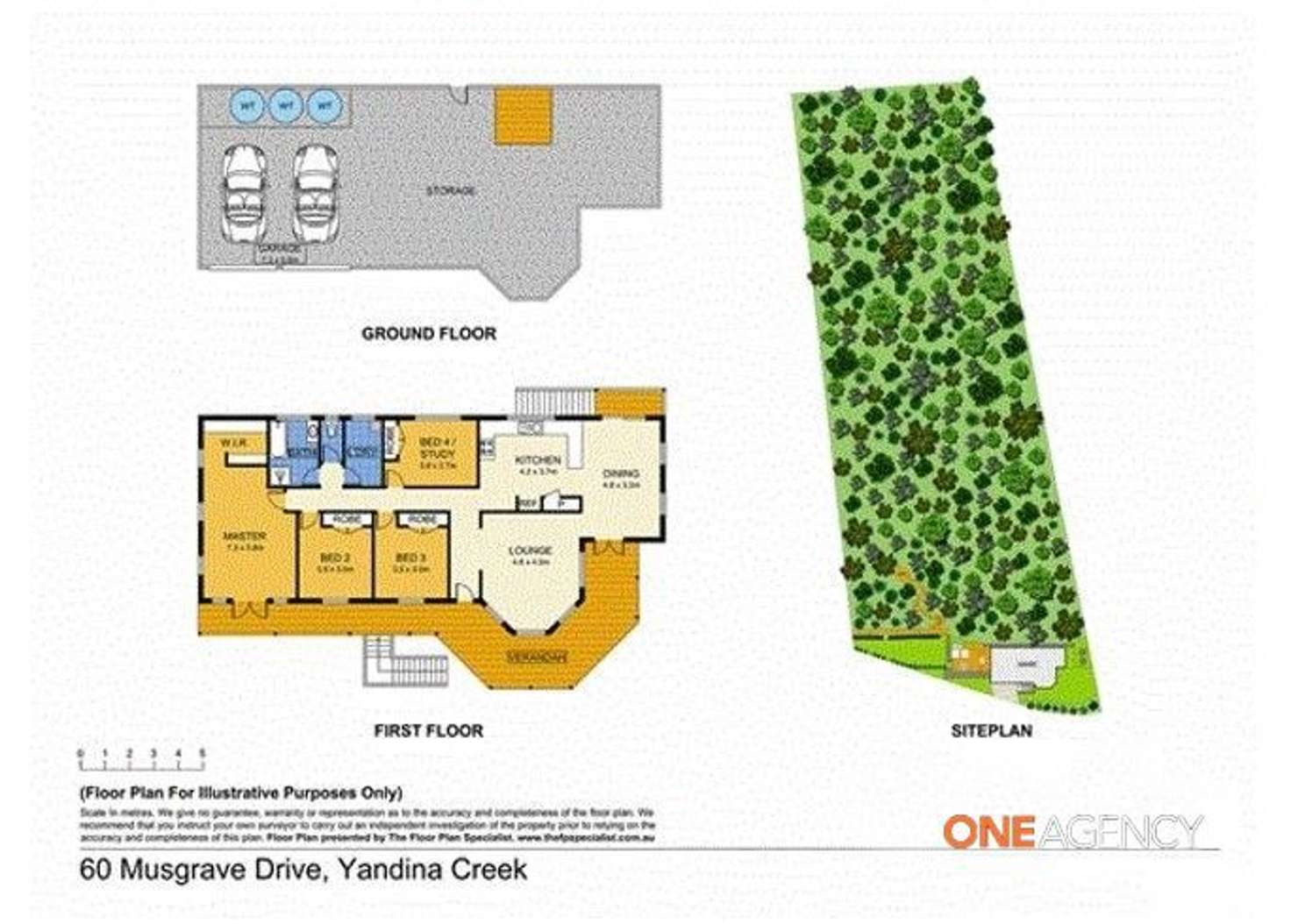 Floorplan of Homely house listing, 60 Musgrave Drive, Yandina Creek QLD 4561