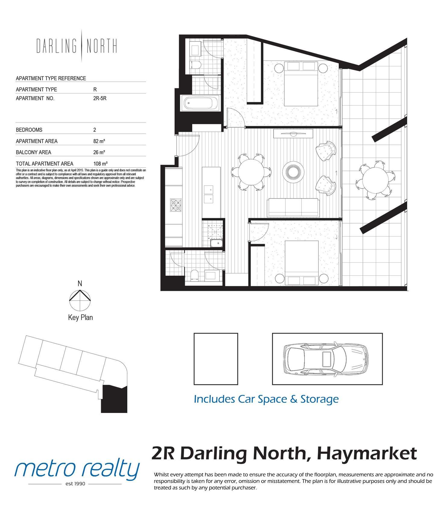 Floorplan of Homely apartment listing, 206/81 Harbour St, Sydney NSW 2000