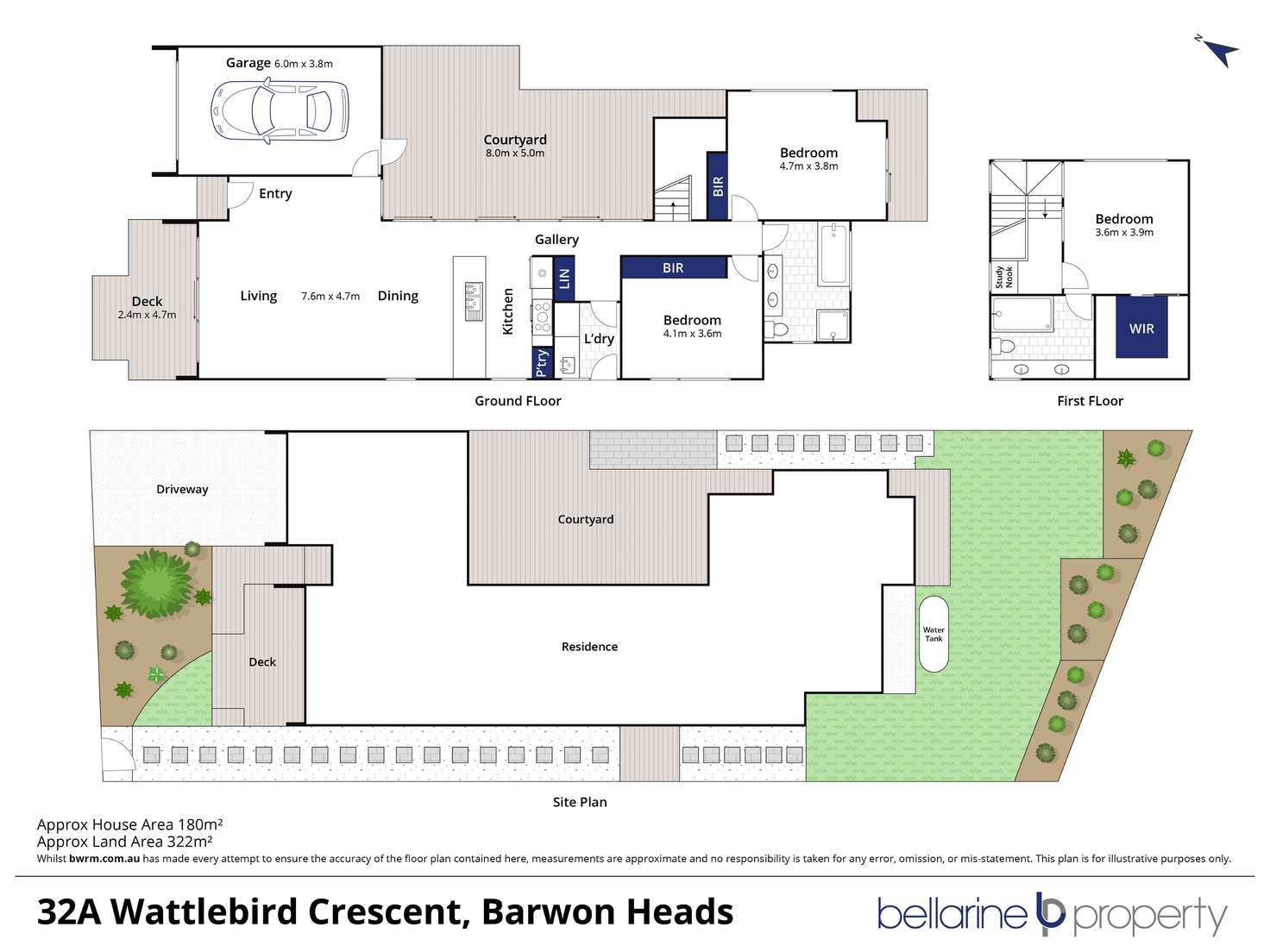 Floorplan of Homely house listing, 32a Wattlebird Crescent, Barwon Heads VIC 3227