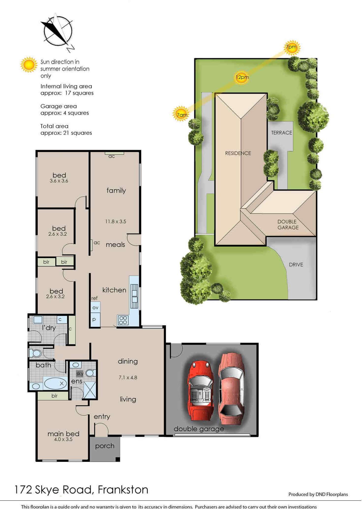 Floorplan of Homely house listing, 172 Skye Road, Frankston VIC 3199