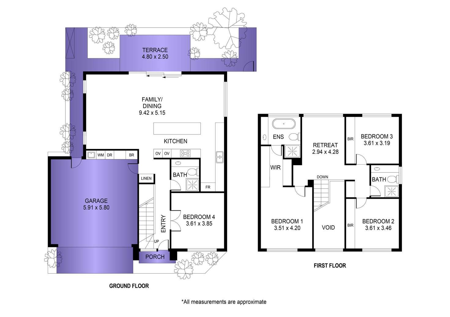 Floorplan of Homely house listing, 2 & 5/150 Cross Road, Malvern SA 5061