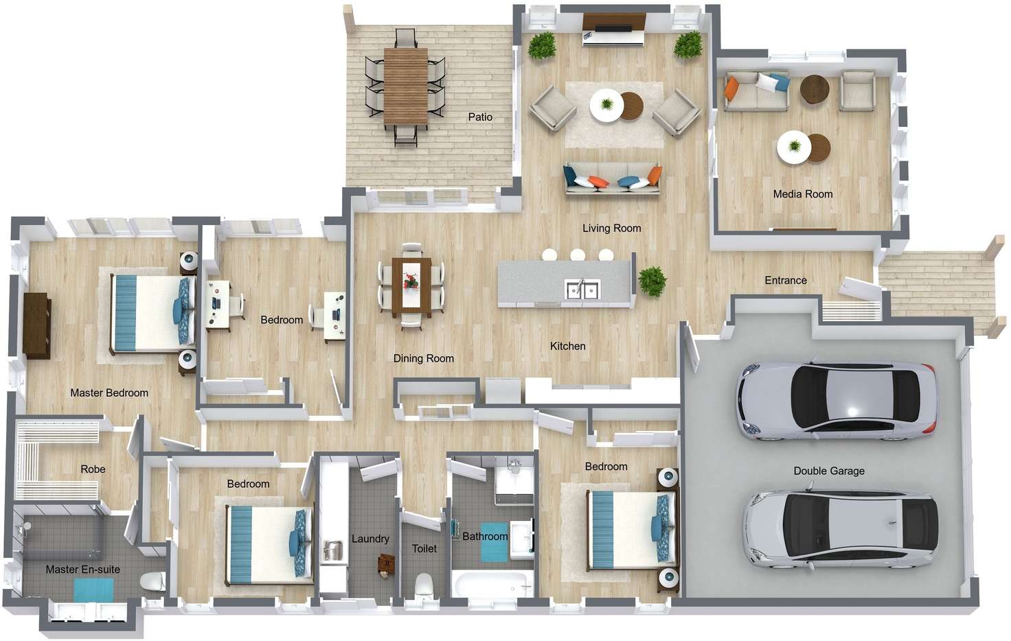 Floorplan of Homely house listing, 34 Lagoon Drive, Trinity Beach QLD 4879