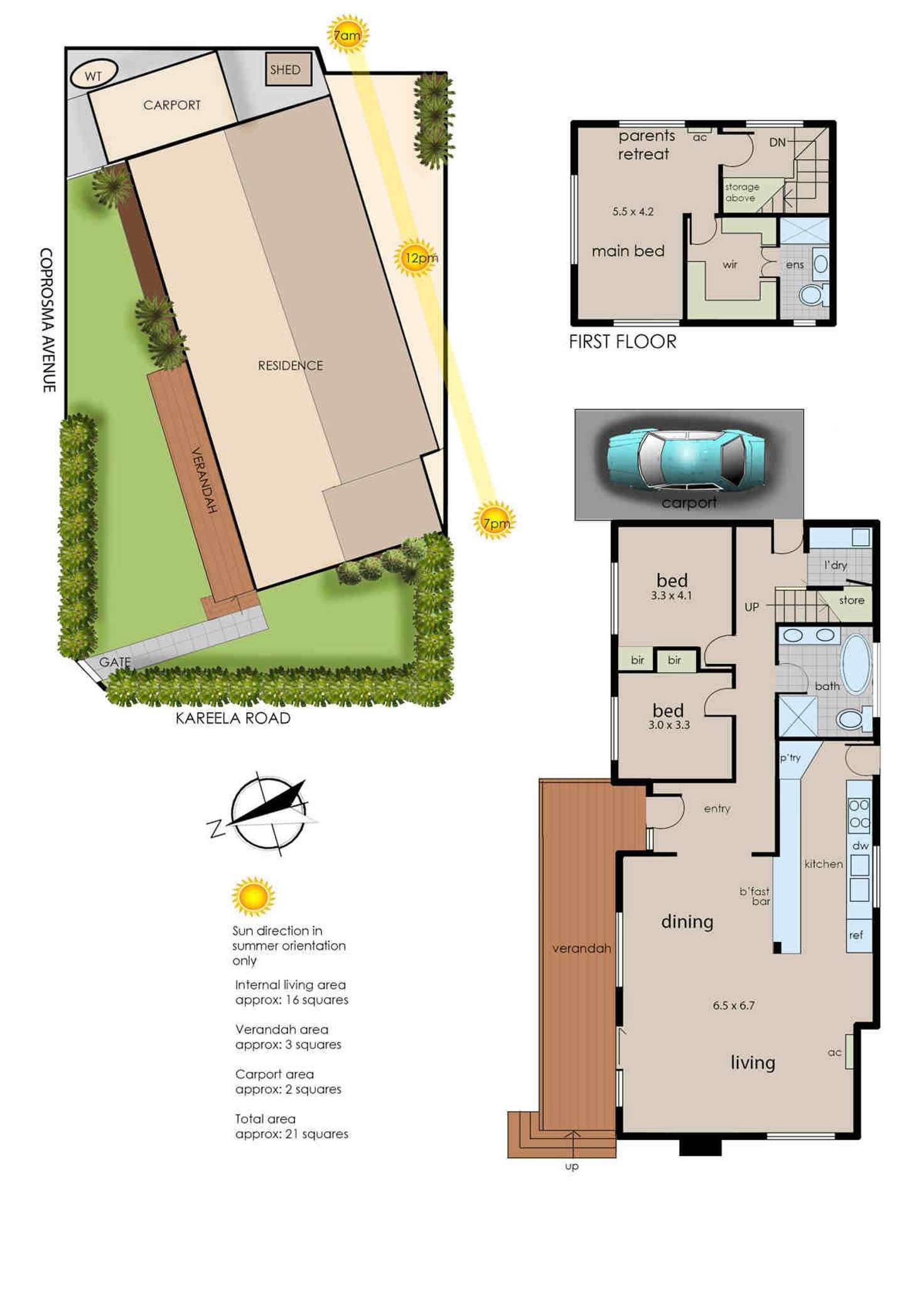 Floorplan of Homely house listing, 26 Kareela Road, Frankston VIC 3199