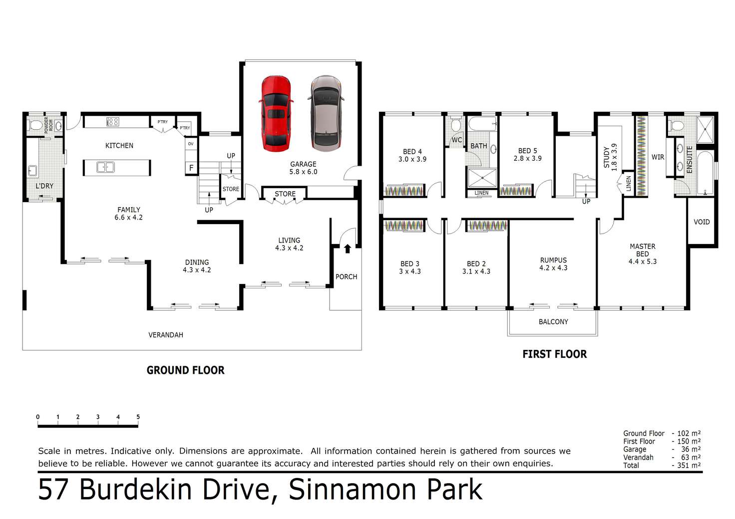 Floorplan of Homely house listing, 57 Burdekin Drive, Sinnamon Park QLD 4073