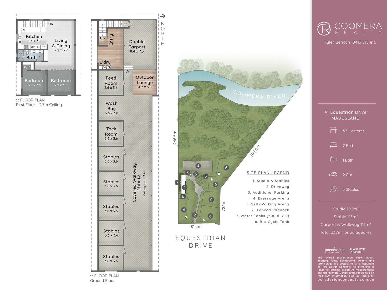 Floorplan of Homely acreageSemiRural listing, 41 Equestrian Drive, Maudsland QLD 4210