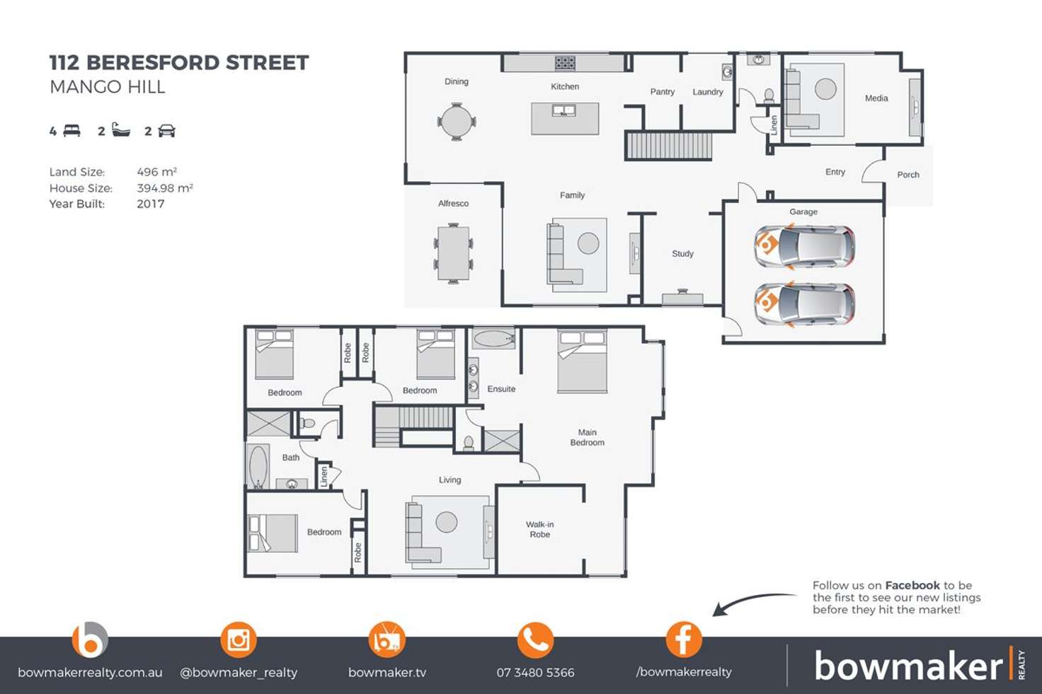 Floorplan of Homely house listing, 112 Beresford Street, Mango Hill QLD 4509