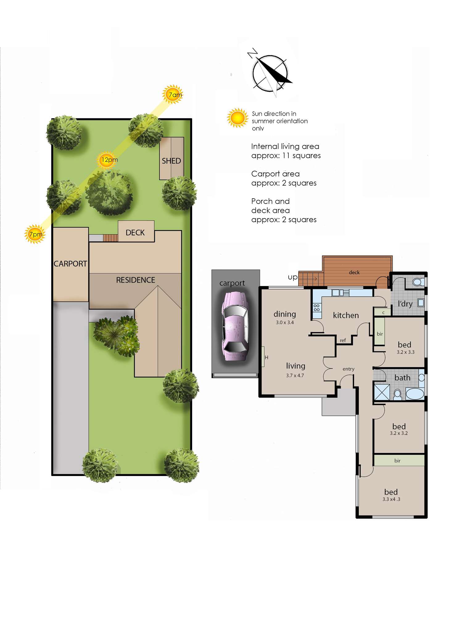 Floorplan of Homely house listing, 5 Helen Street, Frankston VIC 3199
