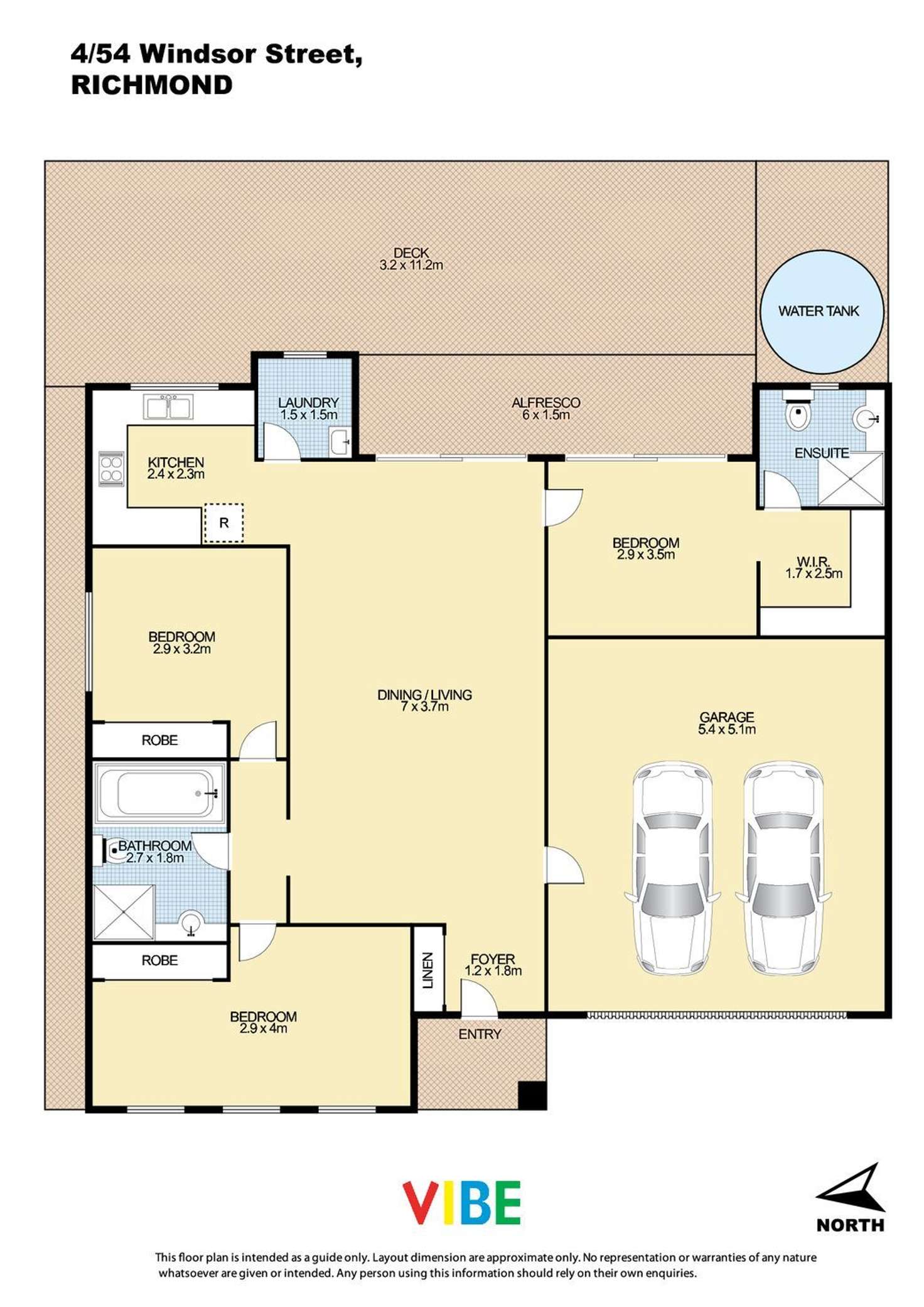 Floorplan of Homely villa listing, 4/54 Windsor Street, Richmond NSW 2753