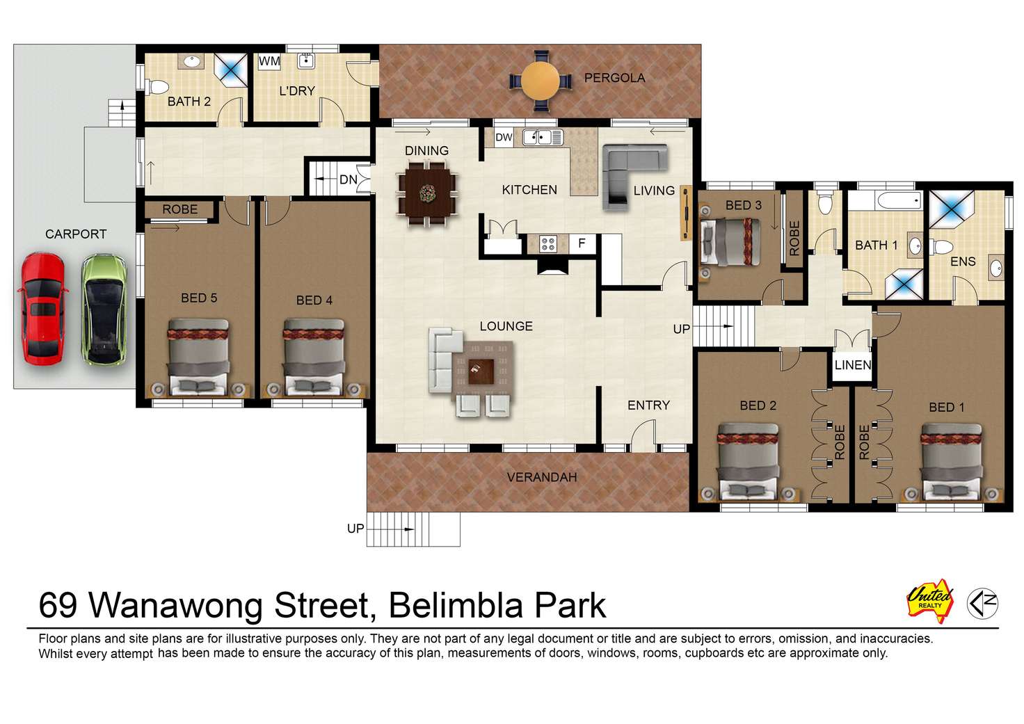 Floorplan of Homely house listing, 69 Wanawong Street, Belimbla Park NSW 2570