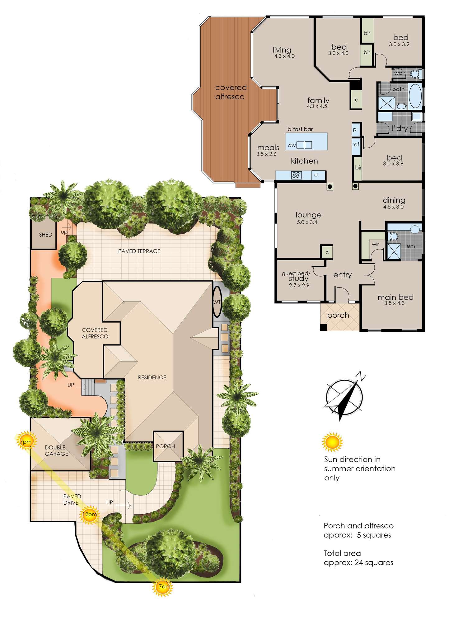 Floorplan of Homely house listing, 6 Illawong Mews, Langwarrin VIC 3910
