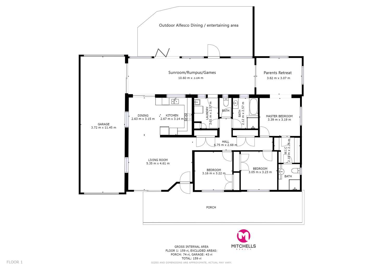 Floorplan of Homely house listing, 18 Dartmouth Street, Torquay QLD 4655