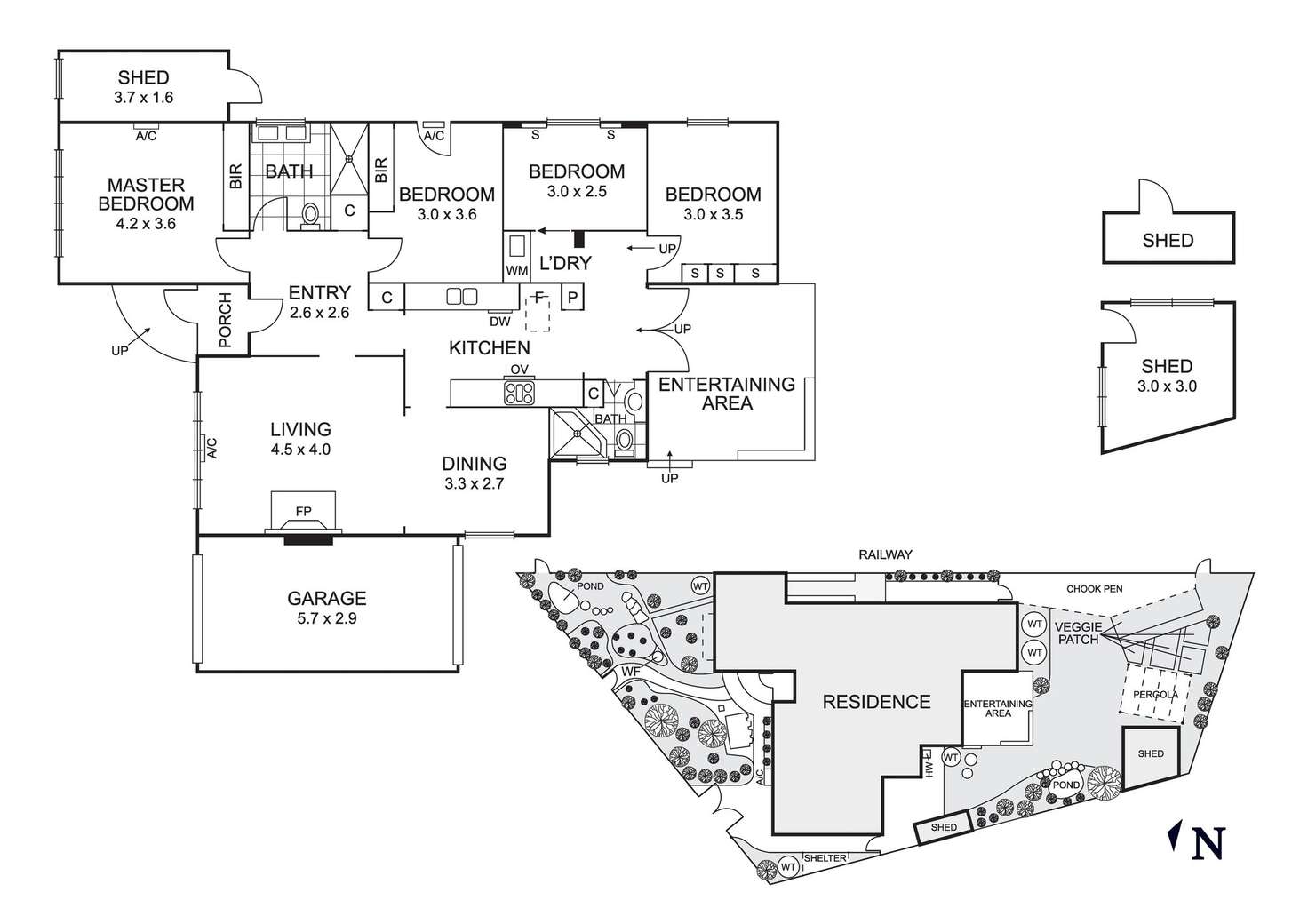 Floorplan of Homely house listing, 2 Edgar Street, Moonee Ponds VIC 3039