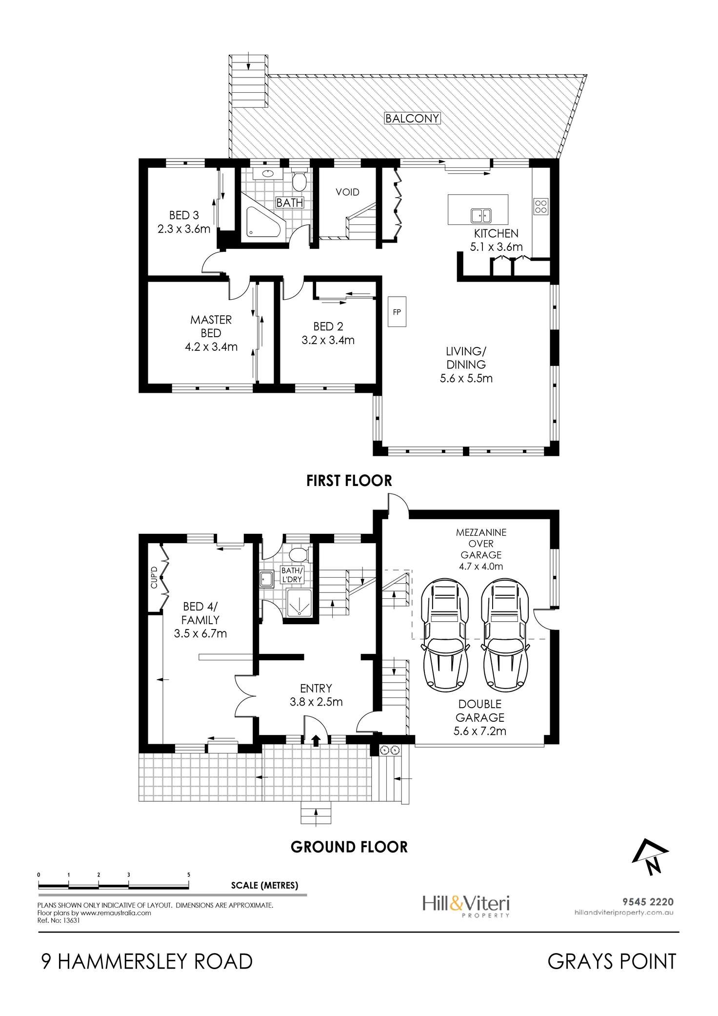 Floorplan of Homely house listing, 9 Hammersley Road, Grays Point NSW 2232