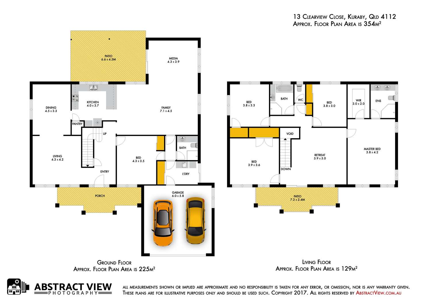 Floorplan of Homely house listing, 13 Clearview Close, Kuraby QLD 4112