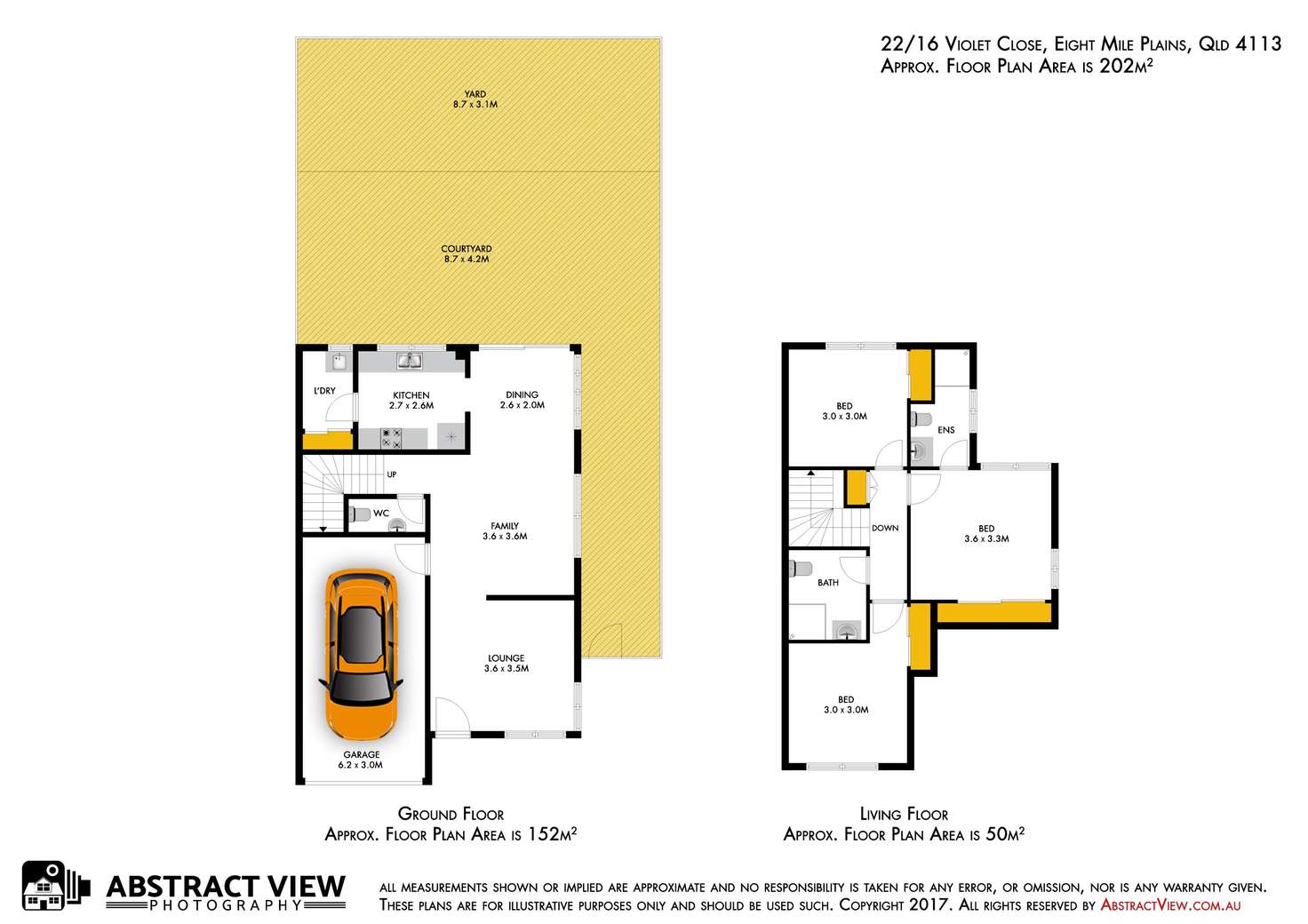 Floorplan of Homely townhouse listing, 22/16 Violet Close, Eight Mile Plains QLD 4113