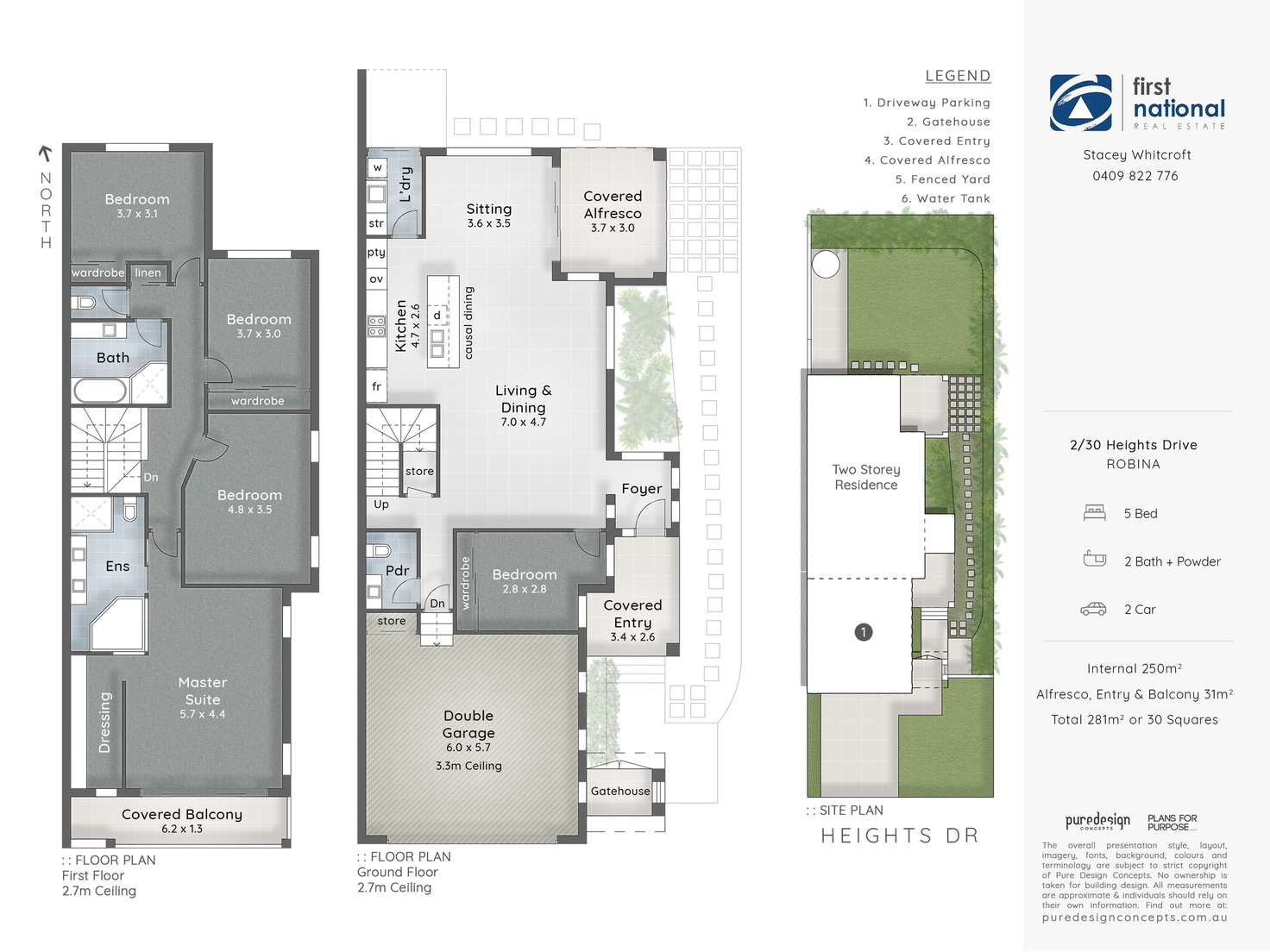 Floorplan of Homely semiDetached listing, 2/30 Heights Drive, Robina QLD 4226