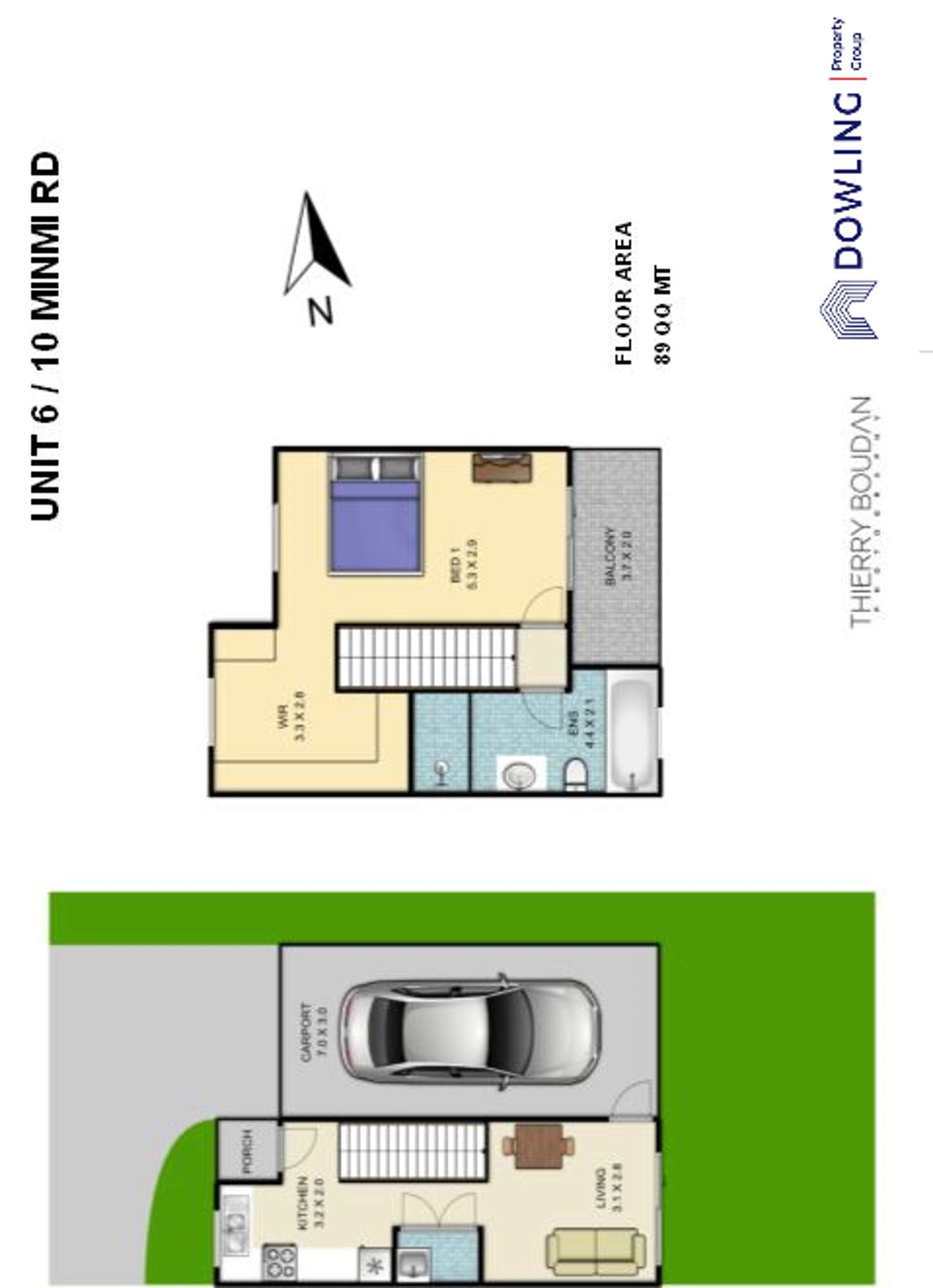 Floorplan of Homely townhouse listing, 6/10 Minmi Road, Edgeworth NSW 2285