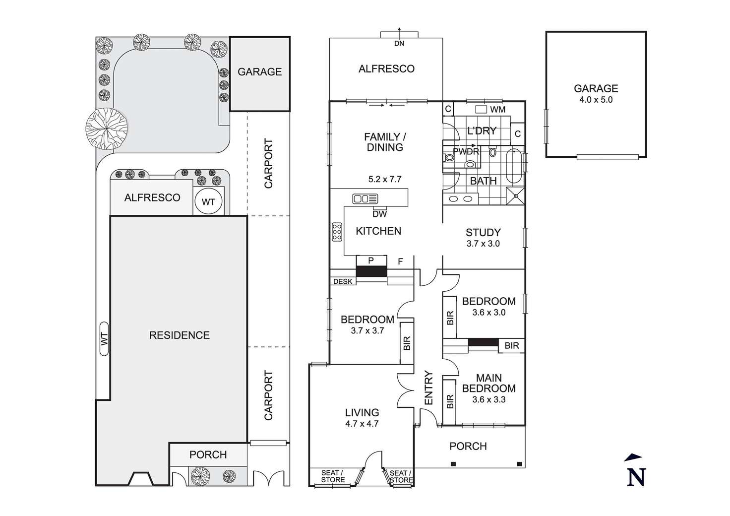 Floorplan of Homely house listing, 13 Albion Street, Essendon VIC 3040