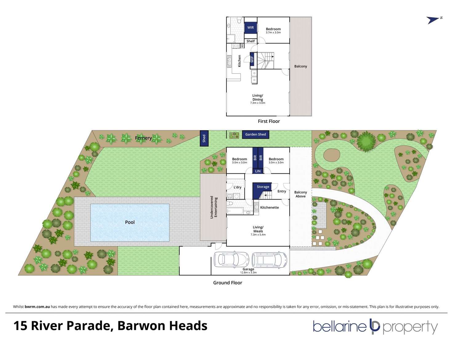 Floorplan of Homely house listing, 15 River Parade, Barwon Heads VIC 3227