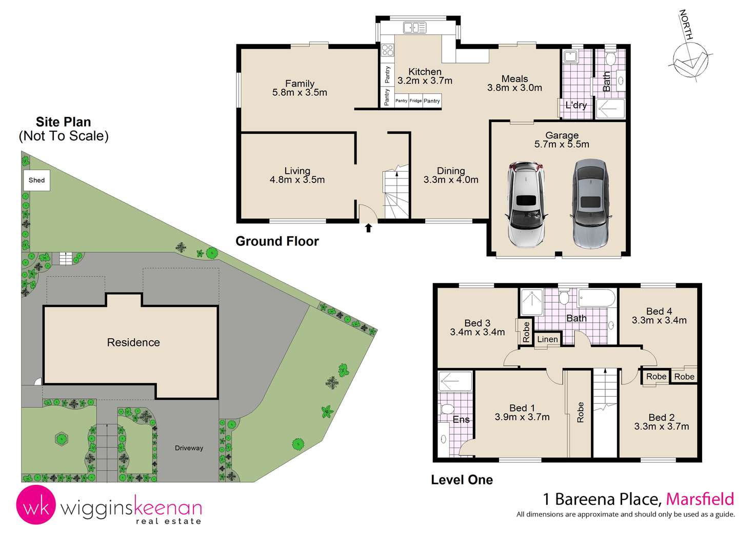 Floorplan of Homely house listing, 1 Bareena Place, Marsfield NSW 2122