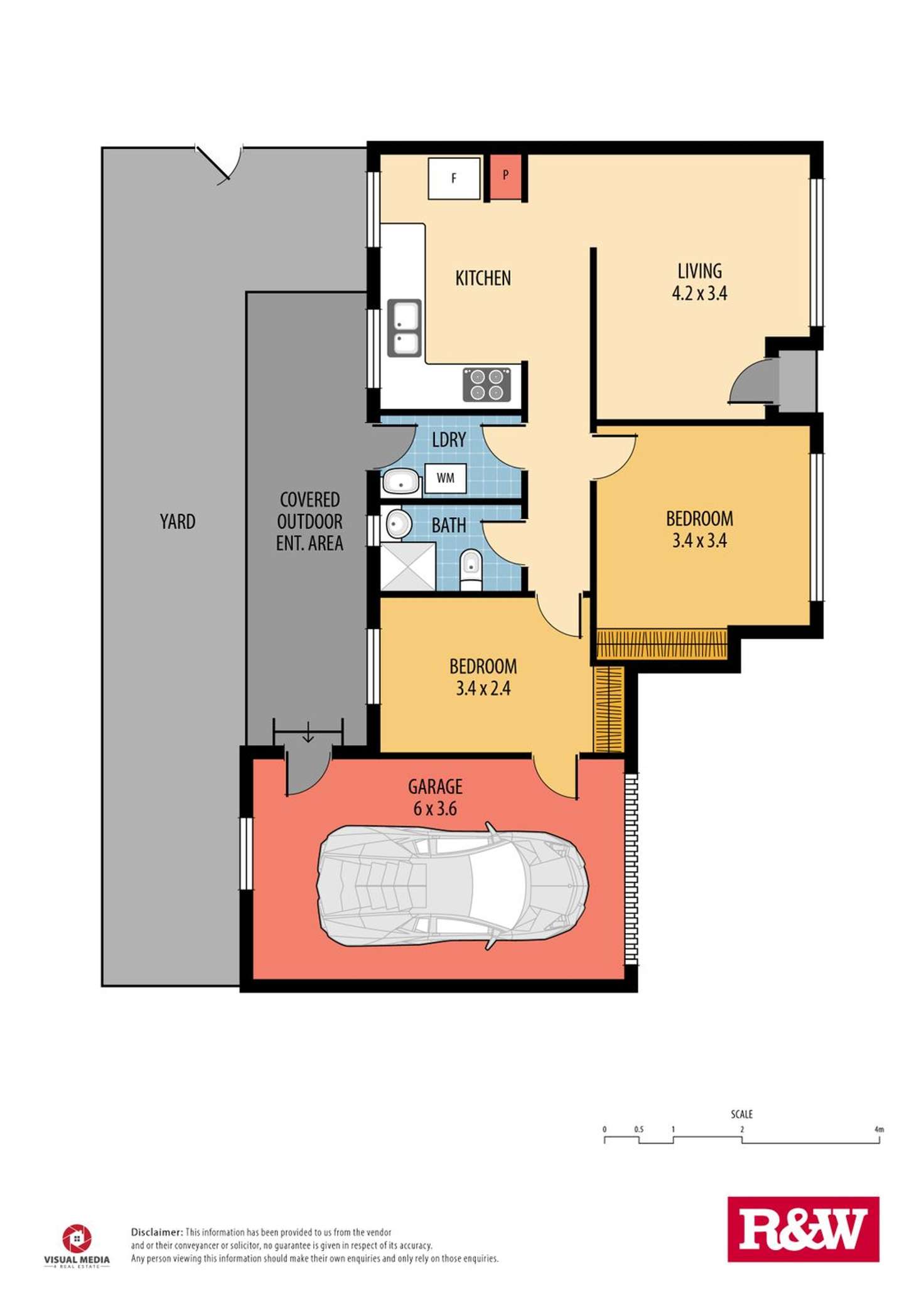 Floorplan of Homely villa listing, 4/61 Cogra Road, Woy Woy NSW 2256