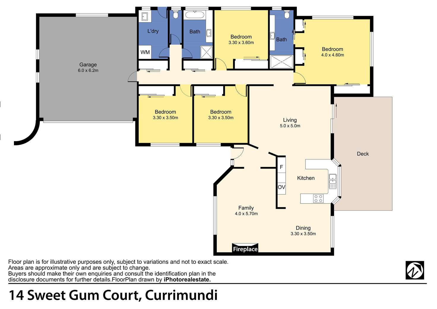 Floorplan of Homely house listing, 14 Sweetgum Court, Currimundi QLD 4551