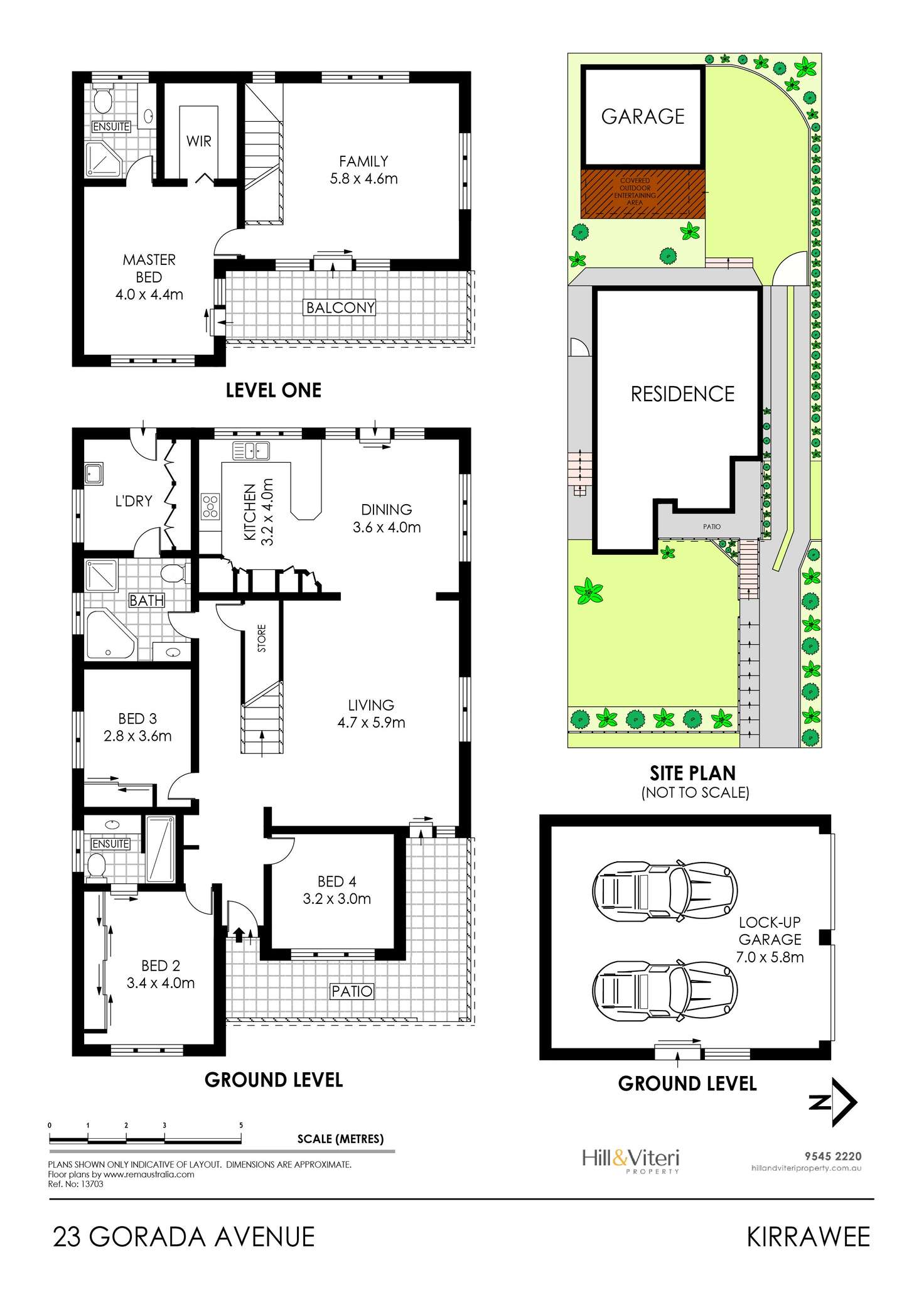 Floorplan of Homely house listing, 23 Gorada Avenue, Kirrawee NSW 2232