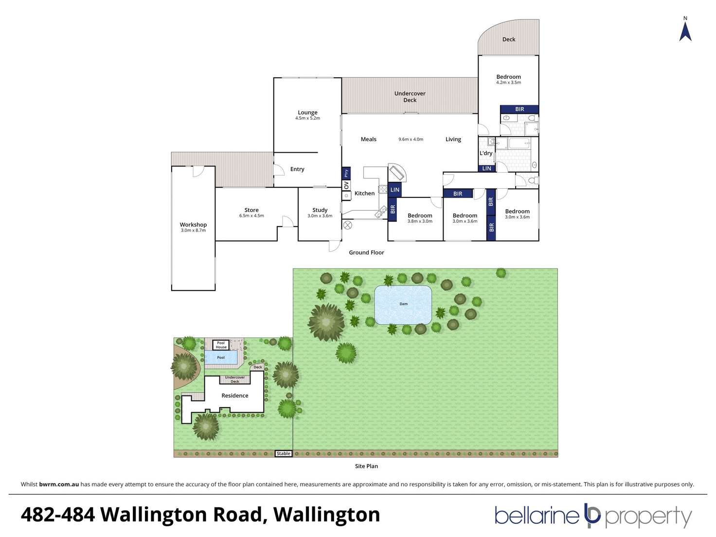Floorplan of Homely acreageSemiRural listing, 482-484 Wallington Road, Wallington VIC 3222