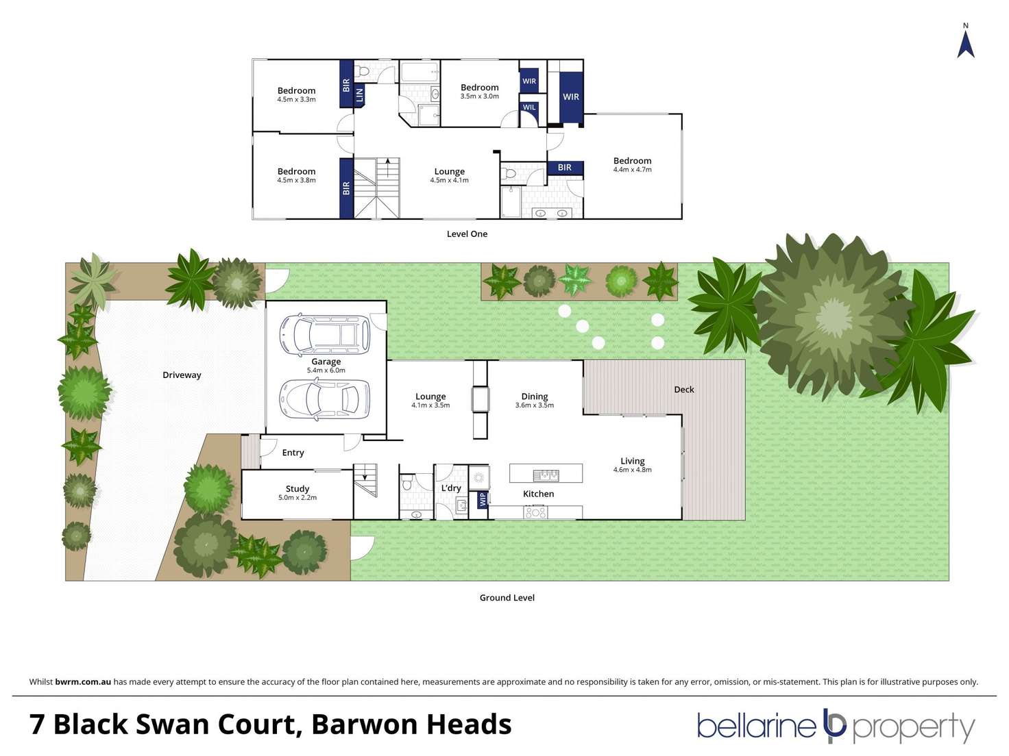 Floorplan of Homely house listing, 7 Black Swan Court, Barwon Heads VIC 3227