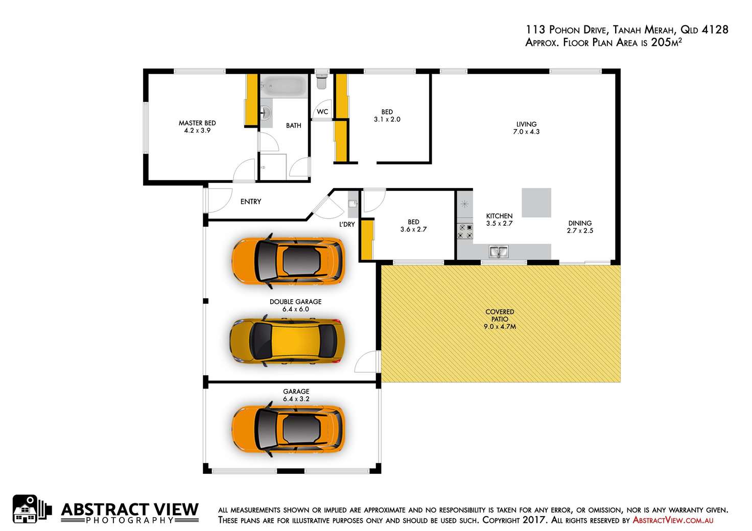 Floorplan of Homely house listing, 113 Pohon Drive, Tanah Merah QLD 4128