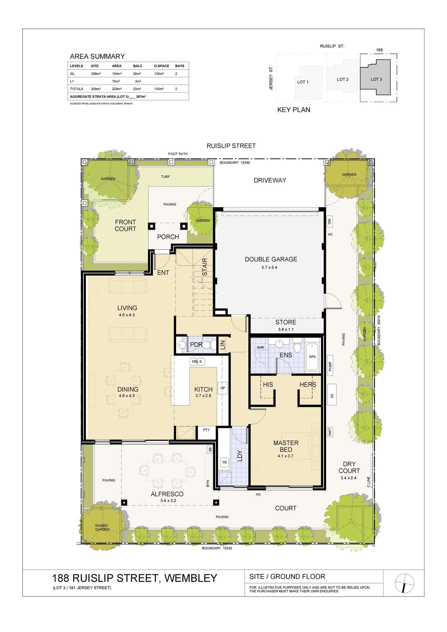 Floorplan of Homely house listing, 188 Ruislip Street, Wembley WA 6014