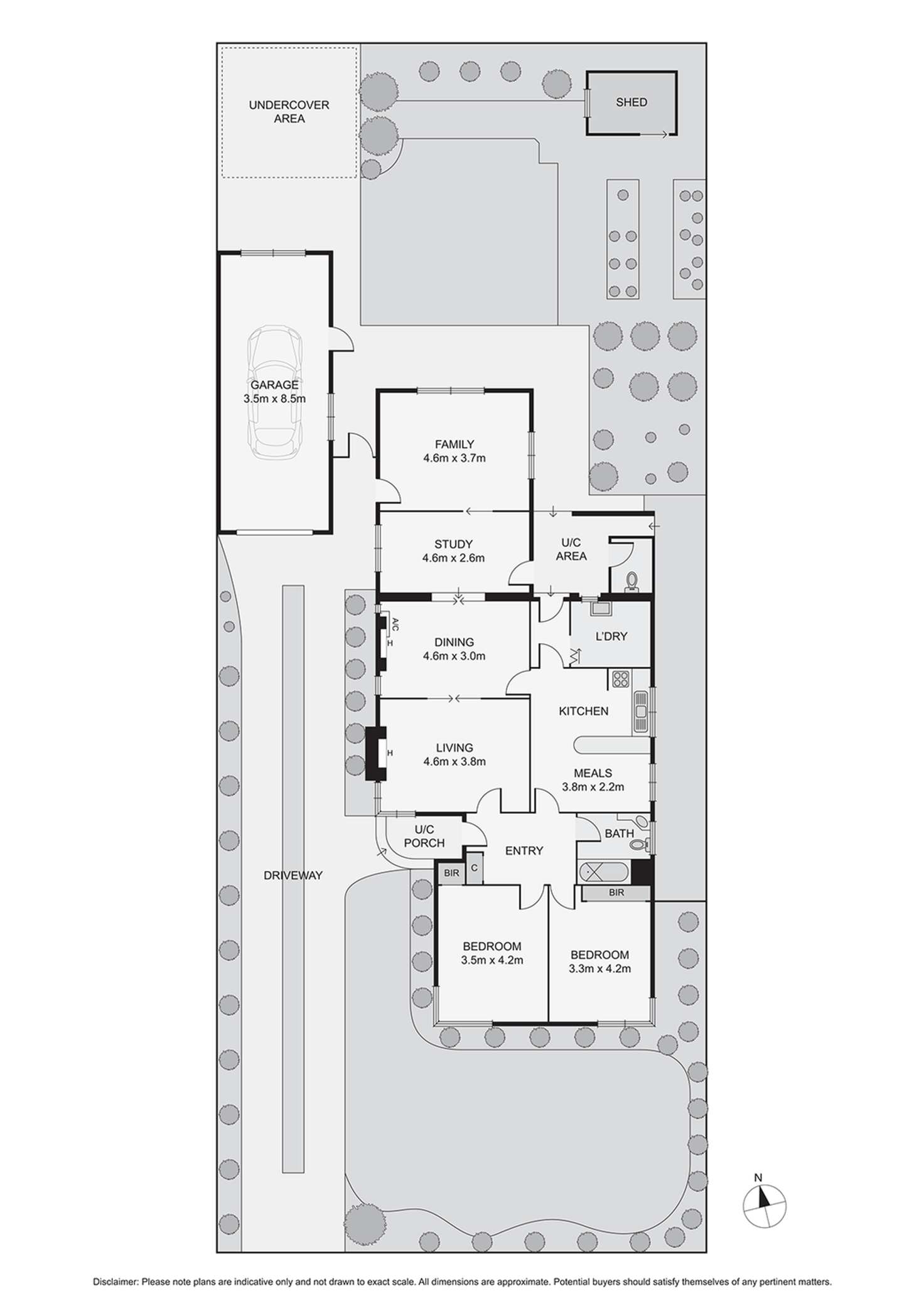 Floorplan of Homely house listing, 22 Marsh Street, Maidstone VIC 3012