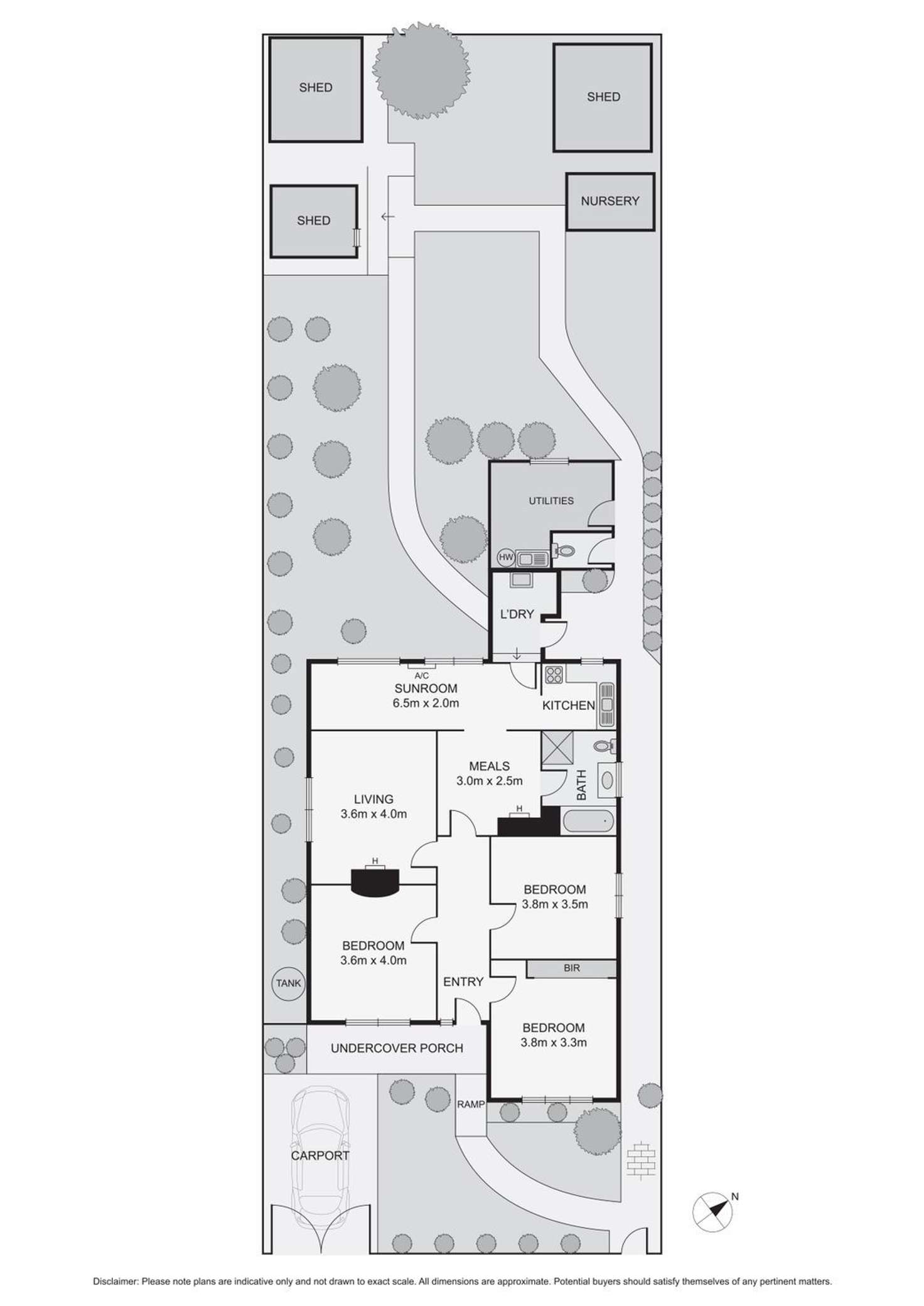 Floorplan of Homely house listing, 25 Elder Parade, Essendon VIC 3040