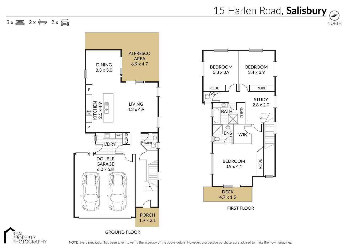 Floorplan of Homely house listing, 15 Harlen Road, Salisbury QLD 4107