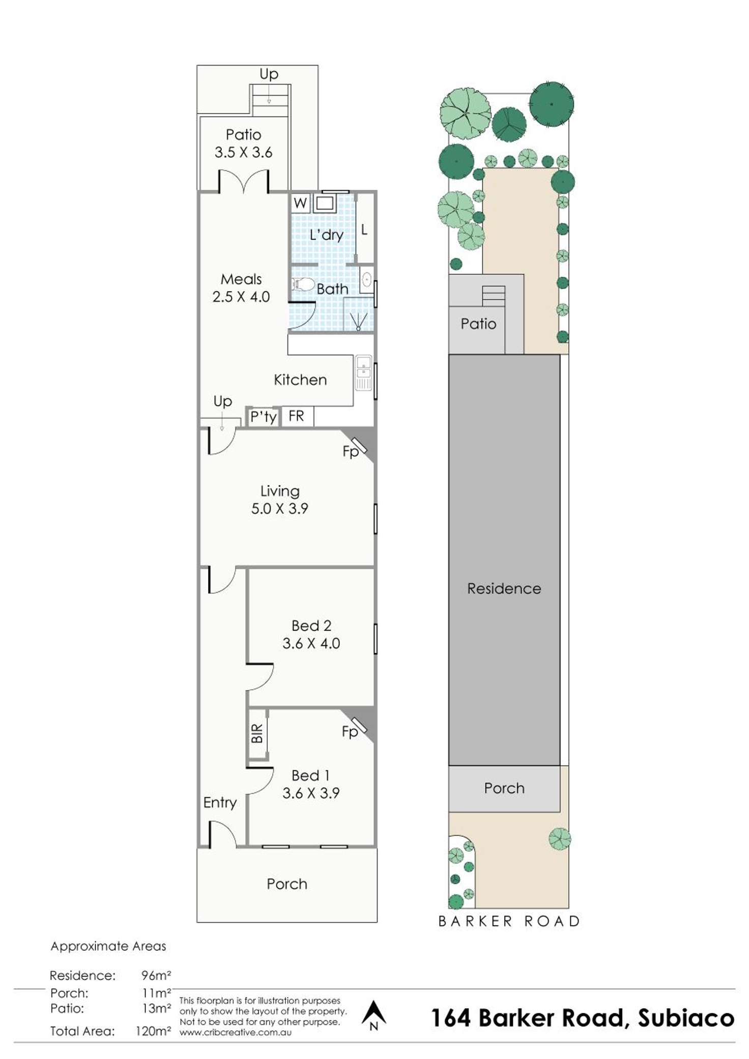 Floorplan of Homely house listing, 164 Barker Road, Subiaco WA 6008