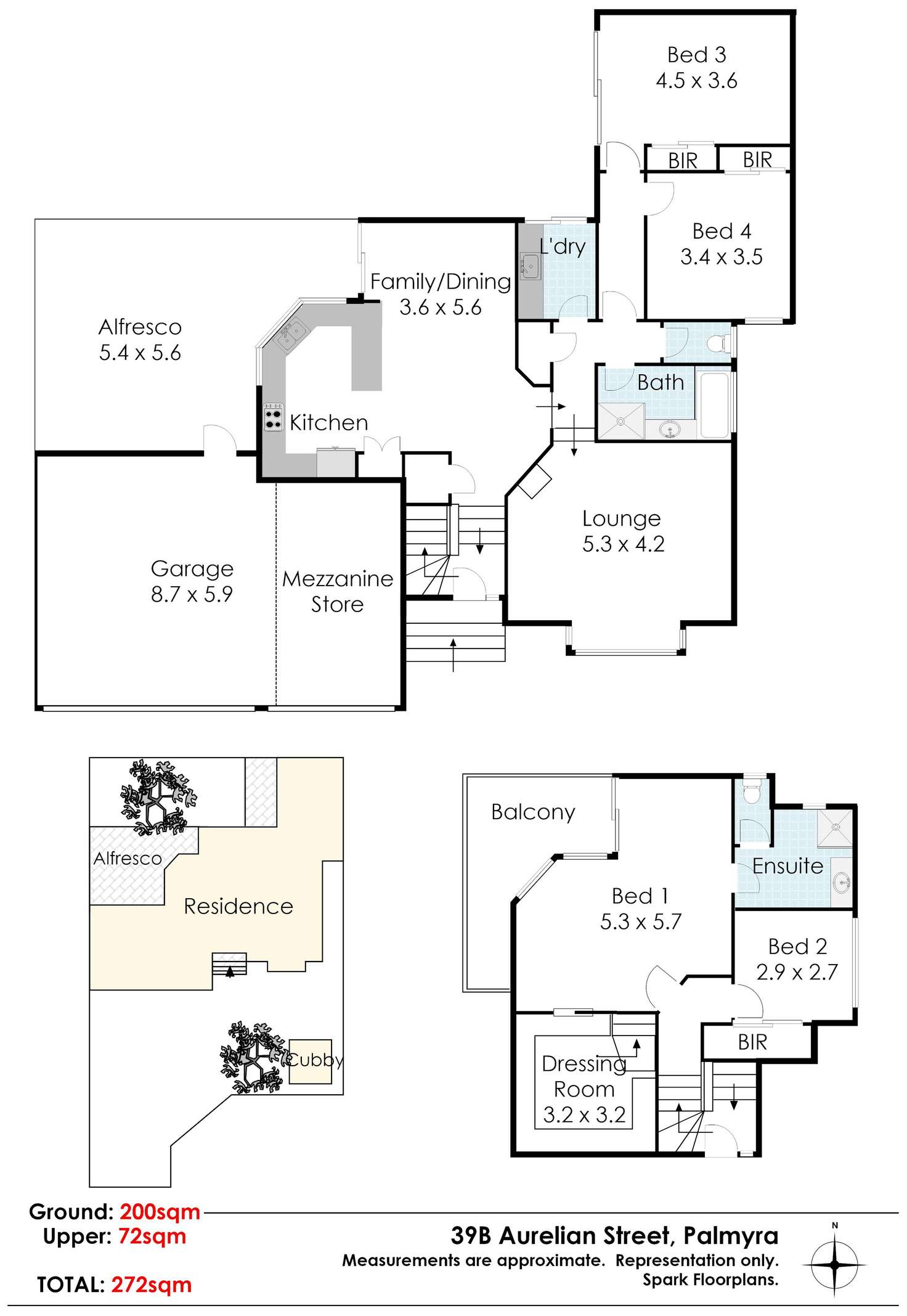 Floorplan of Homely house listing, 39B Aurelian Street, Palmyra WA 6157