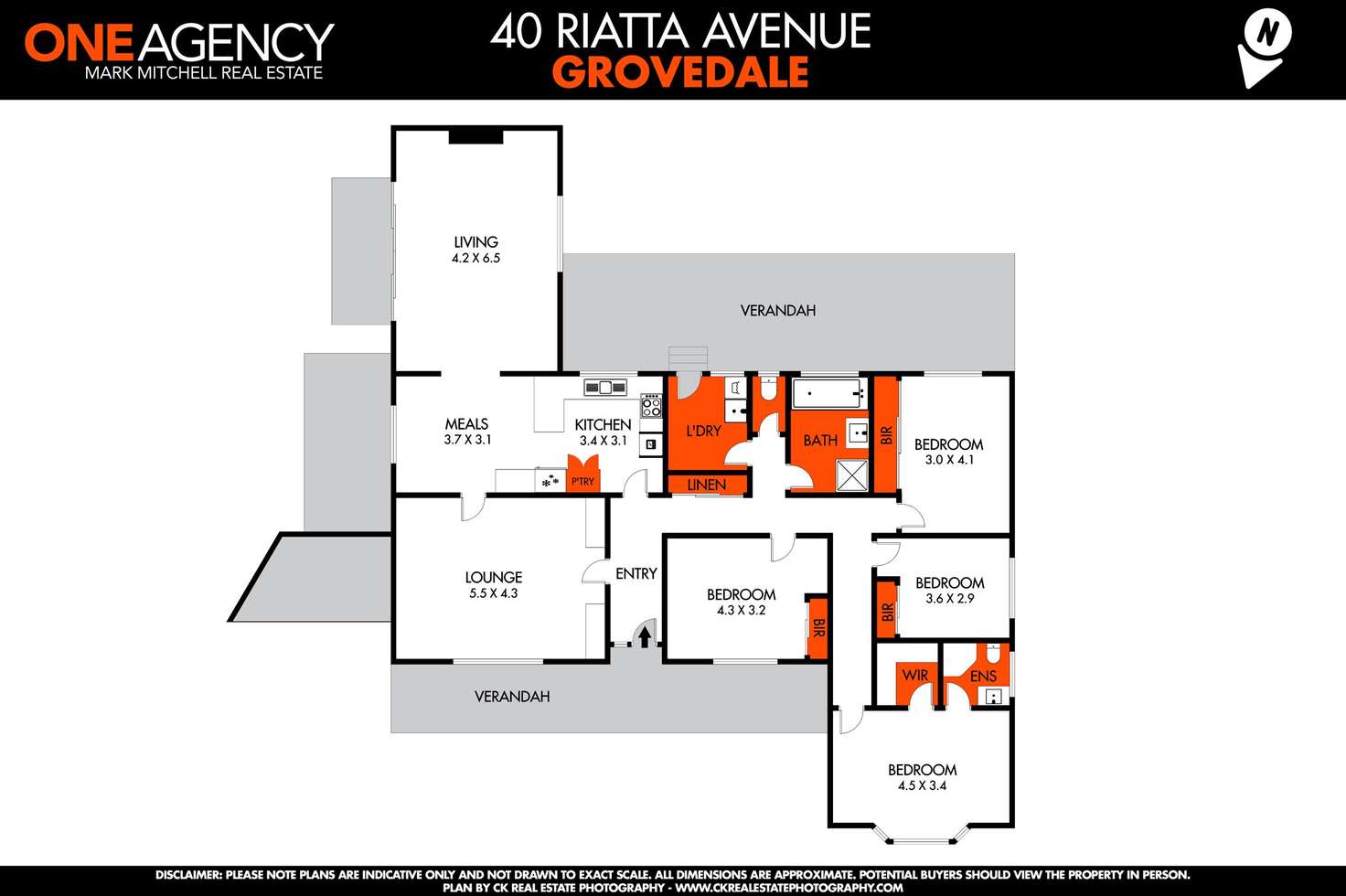 Floorplan of Homely house listing, 40 Riatta Avenue, Grovedale VIC 3216